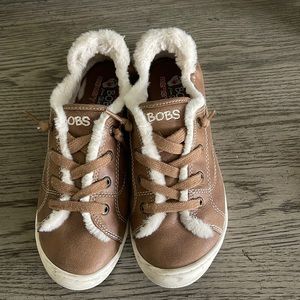 Bobs faux fur lined casual women’s shoe